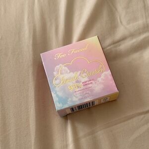 New Too Faced Cloud Crush Blurring Blush - velvet crush matte